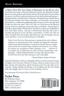 When Your Way Gets Dark achterzijde