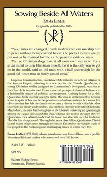 Sowing Beside All Waters achterzijde