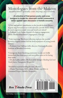 Monologues from the Makom achterzijde