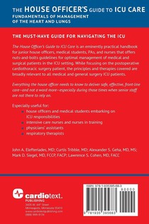 House Officer's Guide to ICU Care achterzijde
