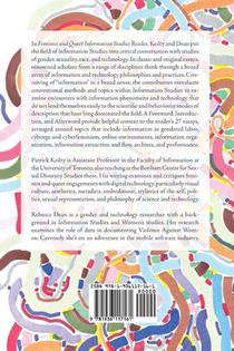 Feminist and Queer Information Studies Reader achterzijde