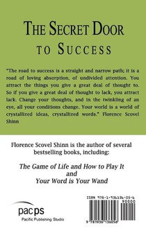 The Secret Door to Success achterzijde