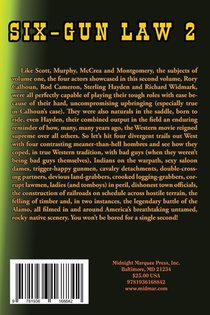 SIX-GUN LAW Volume 2 achterzijde