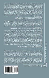 Between Heschel and Buber achterzijde