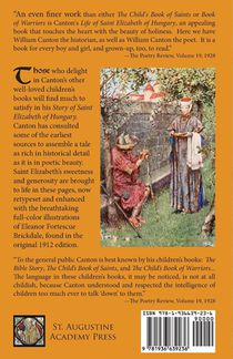 The Story of Saint Elizabeth of Hungary achterzijde