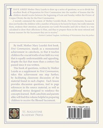 Questions on First Communion achterzijde