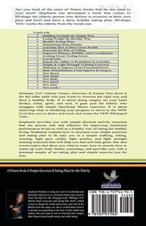 REshape YOU Elderly Fitness Exercises & Eating Plan Book achterzijde