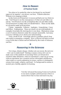 How to Reason + Reasoning in the Sciences achterzijde