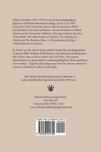 Puttin' on Ole Massa achterzijde