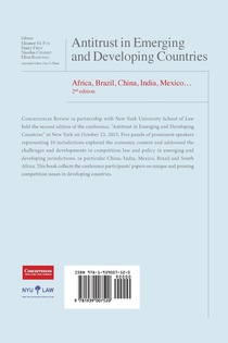 Antitrust in Emerging and Developing Countries - 2nd Edition achterzijde