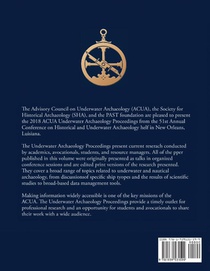 ACUA Underwater Archaeology Proceedings 2018 achterzijde