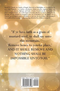 Acres of Diamonds by Russell H. Conwell achterzijde