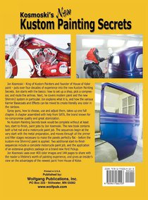 Kosmoski's New Kustom Painting Secrets achterzijde