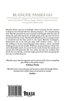 BLANCHE PASSES GO achterzijde