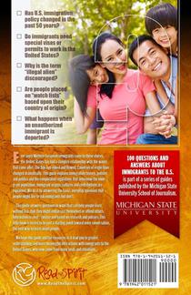100 Questions and Answers About Immigrants to the U.S. achterzijde