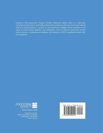 Endocrine Self-Assessment Program: Questions, Answers, Discussions (ESAP 2022) achterzijde