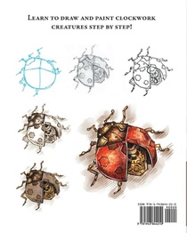 How to Draw & Paint Fantastical Clockwork achterzijde