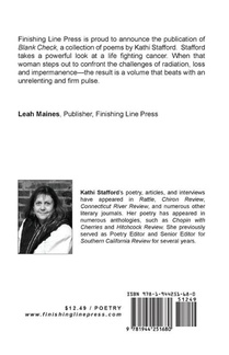 Blank Check achterzijde