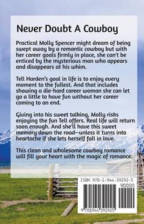 Never Doubt a Cowboy achterzijde