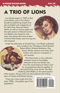 Hero's Lust / The Man I Killed / House of Evil achterzijde