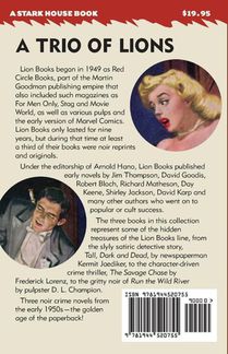 Tall, Dark and Dead / The Savage Chase / Run the Wild River achterzijde