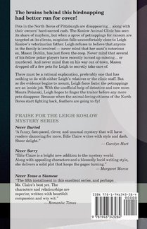 Never Steal a Cockatiel achterzijde