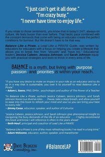 Balance Like a Pirate achterzijde