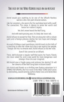 A Spring for Spears achterzijde