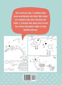 Dot To Dot Books For Kids Ages 4-8 achterzijde