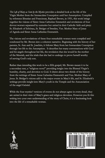 The Life of Mary As Seen By the Mystics achterzijde