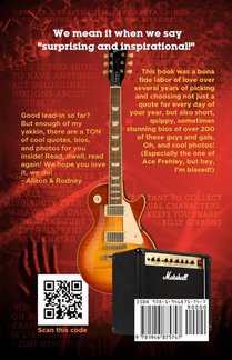 365 Surprising and Inspirational Rock Star Quotes achterzijde