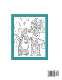 Penguin Coloring Book achterzijde