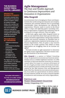 Agile Management achterzijde