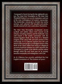 The Most Holy Trinosophia - A Book of the Dead achterzijde