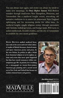 Once Before Sunset achterzijde