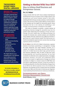 Getting to Market with Your MVP achterzijde