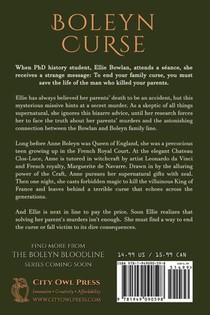 Boleyn Curse achterzijde