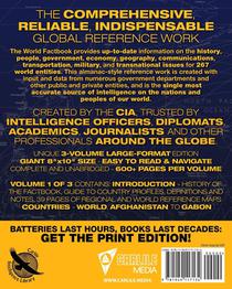 The CIA World Factbook Volume 1 - Full-Size 2020 Edition achterzijde