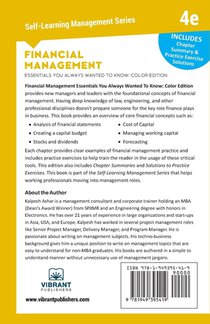 Financial Management Essentials You Always Wanted To Know achterzijde