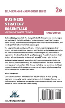 Business Strategy Essentials You Always Wanted To Know achterzijde