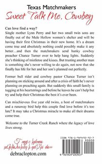 Sweet Talk Me, Cowboy achterzijde