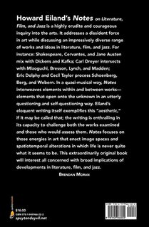 Notes on Literature, Film, and Jazz achterzijde