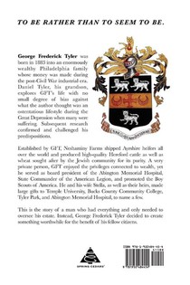Bucks County's Benevolent Squire achterzijde