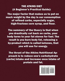 THE ATKINS DIET (A Beginner's Practical Guide) achterzijde