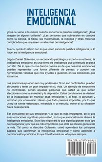 Inteligencia Emocional achterzijde