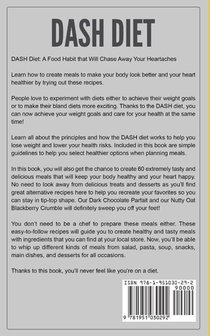 DASH Diet achterzijde