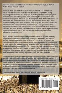 Conversational Arabic Quick and Easy achterzijde
