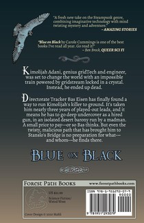 Blue On Black achterzijde
