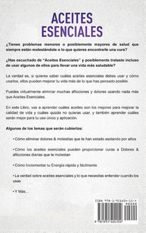 Aceites Esenciales achterzijde