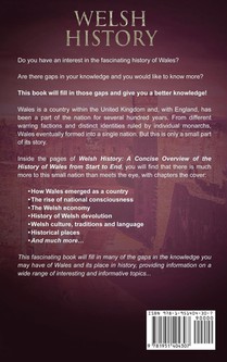 Welsh History achterzijde